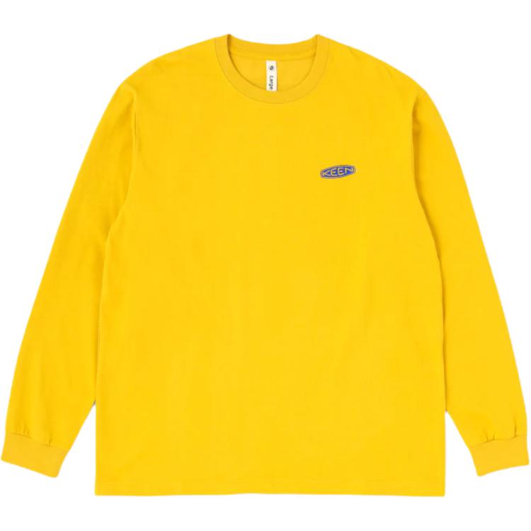 Keen Sweatshirts Unisex Yellow Crew Neck Moderate 1031625 L