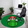 1 Stück Tasche Mario Büro Runder Teppich, Unter Bürostühlen Schlafzimmer Wohnzimmer Heimdekoration a0926192