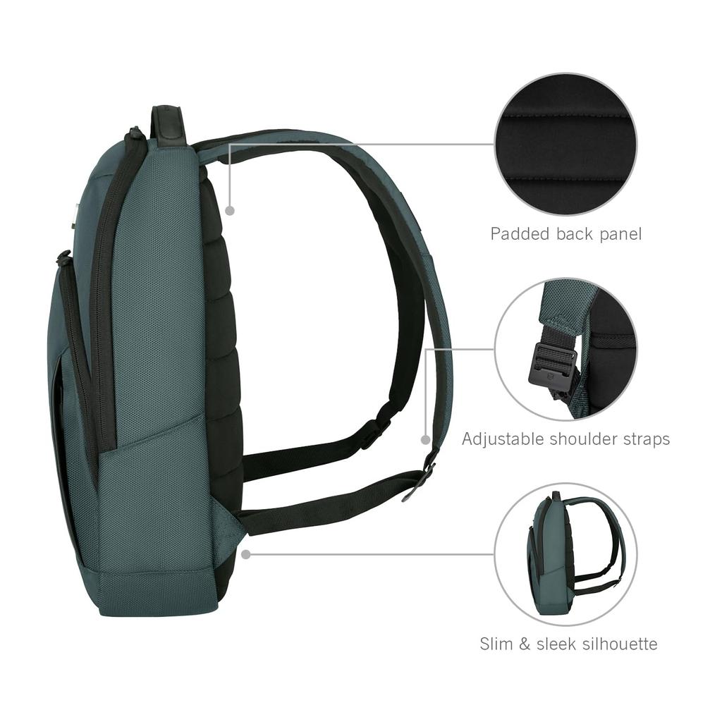 Altmont Professional Altmont Professional City Laptop Backpack Backpack with Detachable Organizer Rucksack Business Lightweight Simple Slit Pocket