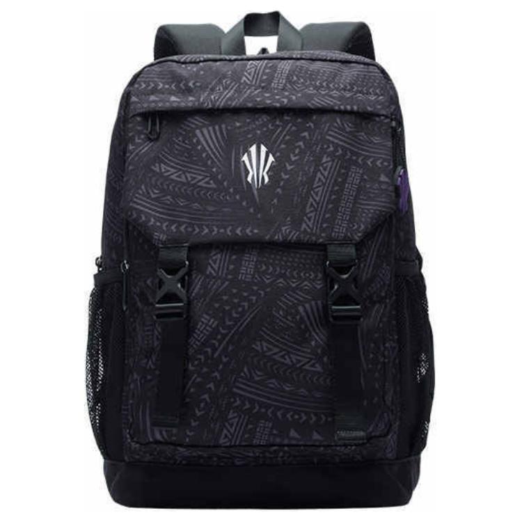 New Anta Irving Series Fabric Backpack Unisex Basic Black 992511152R-1