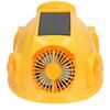 Kask budowlany z wentylatorem solarnym i światłem, wielofunkcyjny kask ochronny z wentylacją do dekoracji
