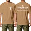 Men's Casual Printed T-Shirt Short Sleeve Crew Neck Comfortable Fit Lightweight Fabric Suitable for Everyday Wear and Outdoor Activities