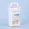 Water-based Marker Pens Are Washable and Have Bright Colors They Are Stationery for Learning Drawing and Marking