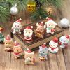 Christmas  Ornaments Creative Mini Animal Shaped Christmas Tree Home Decoration