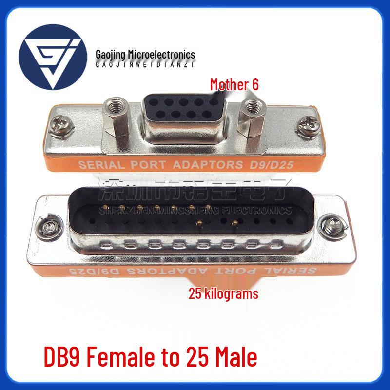 RS232 Male/Female Serial Port Adapter - DB9, DB15, DB25, DB37