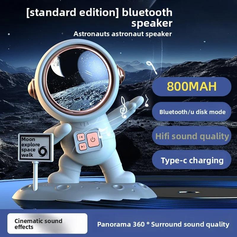 Portable Bluetooth Wireless Car Audio Astronaut Speaker Subwoofer Mini Stereo Gift