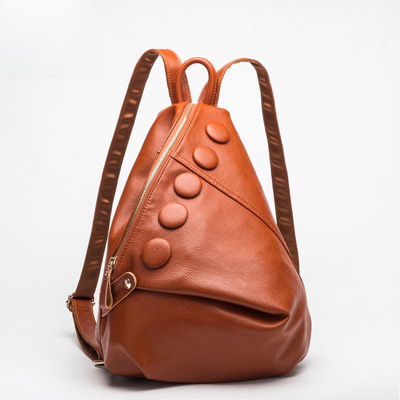 

Backpack New Cowhide Backpack бордовий