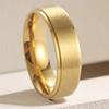 Men Women Fashion Stainless Steel Rings Wedding Engagement High Quality Accessory