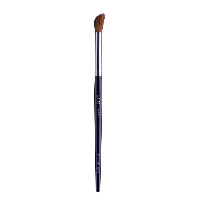 Shu Uemura Skin-friendly eye shadow brush for contouring and priming коричневый