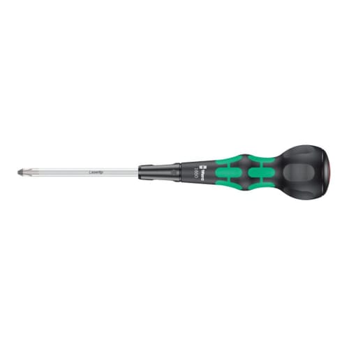 

WERA Ball Clip Phillips Screwdriver with Ball Handle, Tip Size 2, Shaft Length 100mm, 007906