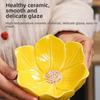 Solid Flower Jewelry Tray Petal Design Trinket Tray Luxury Small Trinket Dish  Office Desk