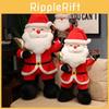 Extra Groot Kerstman Knuffeldier Met Witte Baard Feestelijk Cadeau Pluizig Speelgoed Kerstman Figuur Personages)