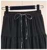 Melaleuca Pleated Plaid High-Waist Ruffle Skirt - Women's Plus Size, Autumn 2026