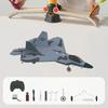 RC Plane Model Diecast Fighter Plane Fighter Jet Model for Table Shelf Kids