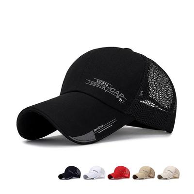Sportovní letní kšiltovka Muži Dámská síťovaná kšiltovka Tatínek klobouk Summer Sun Snapback Trucker Cap