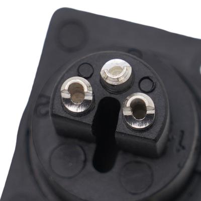 XLR 3 Pin Socket Connector XLR Female Plug Socket Replacement Part Mobility Scooter Panel Mount Jack Easy Installation