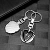 JOFT7 Car Accessories 3D Metal Key Rings Car Logo Emblems Keychain For Citroen Berlingo C3 Aircross C5 Aircross C4 C6 C-ELYSEE Picasso