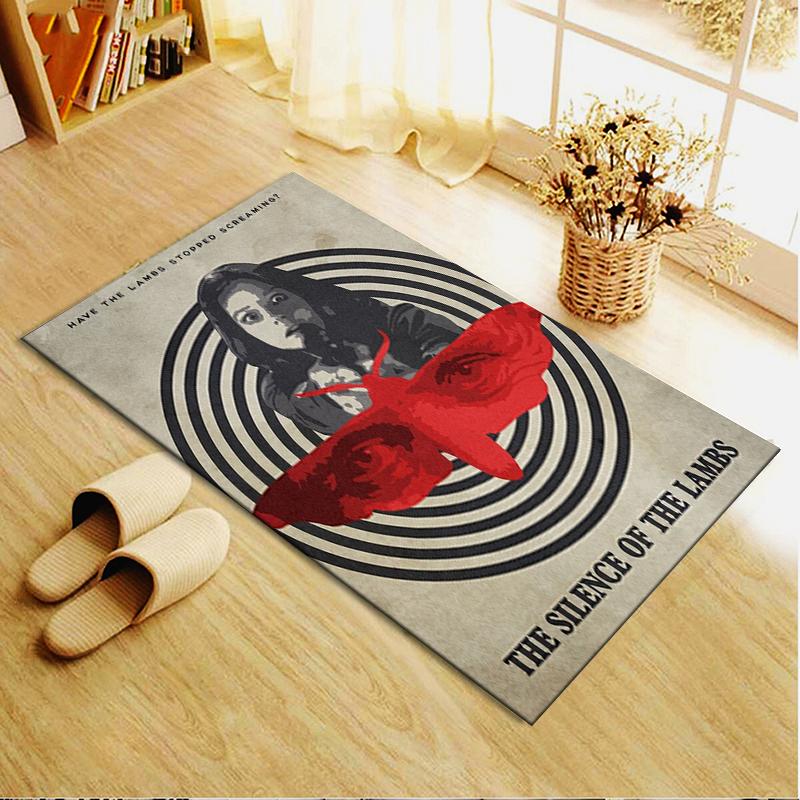 The Silence of the Lambs Carpet Rug for Living Room Bedroom Home Sofa Decoration,Kids Play Non-slip Floor Mat