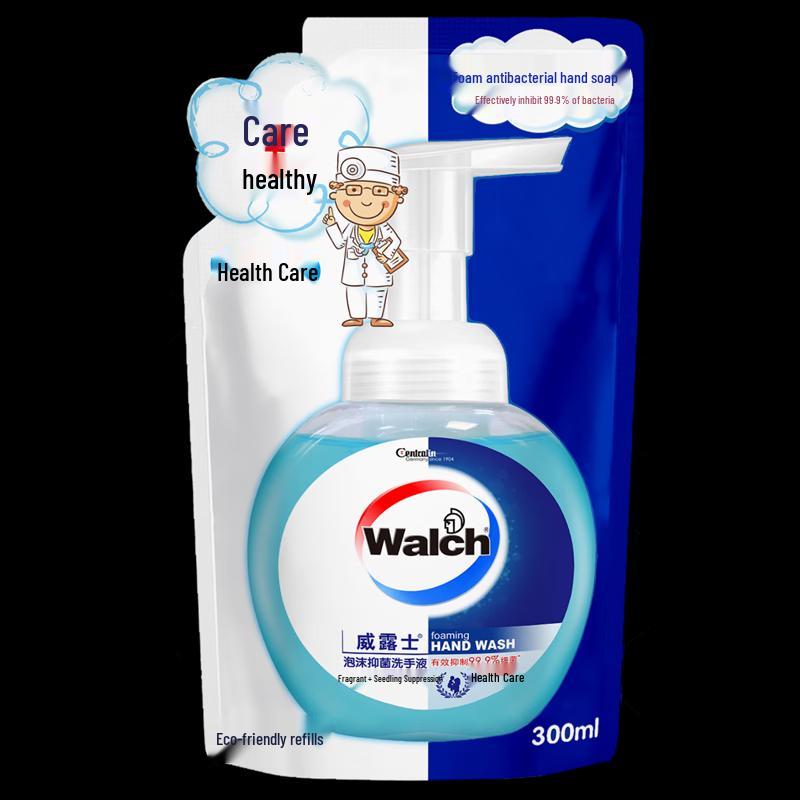 Walch Foam Antibacterial Hand Wash Refill (2 x 300ml)
