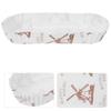 100 Pcs Hot Dog Tray Disposable Paper Food Container Snack Holder Fried Food Boat Picnic Plate Party Takeout Grease Proof