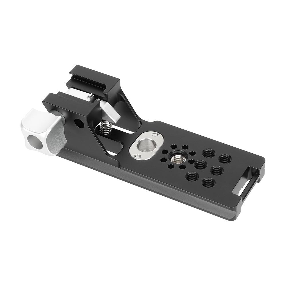 

Quick Release Plate Bracket for Nikon DSLR Cameras with Long Lens Support чёрный