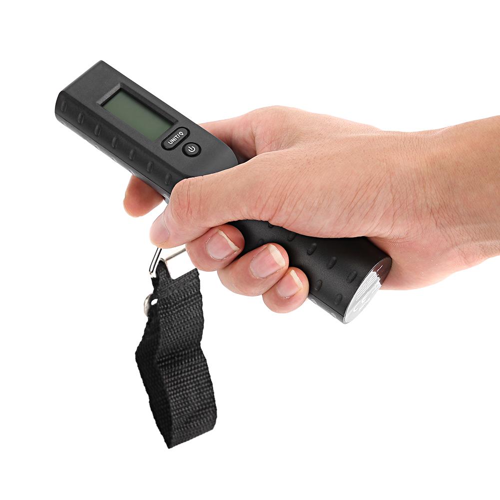 OCS 38 50kg 110lb LCD Reisegepäckwaage Elektronisches Gewicht Powerbank mit LED-Beleuchtung