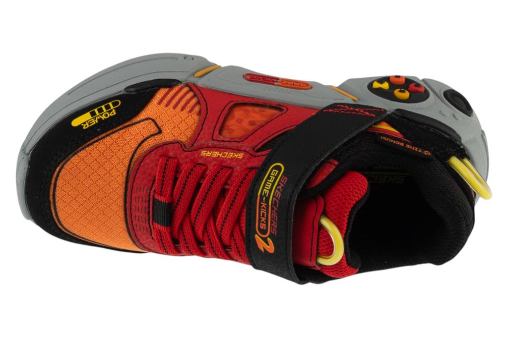 Skechers Gametronix 2.0, für Jungen schwarze Sneakers