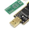 Programmer Device Featuring Parallel and Serials Interfaces Option Voltages Adjustment 3.3V 5V Including Onboard Indicators