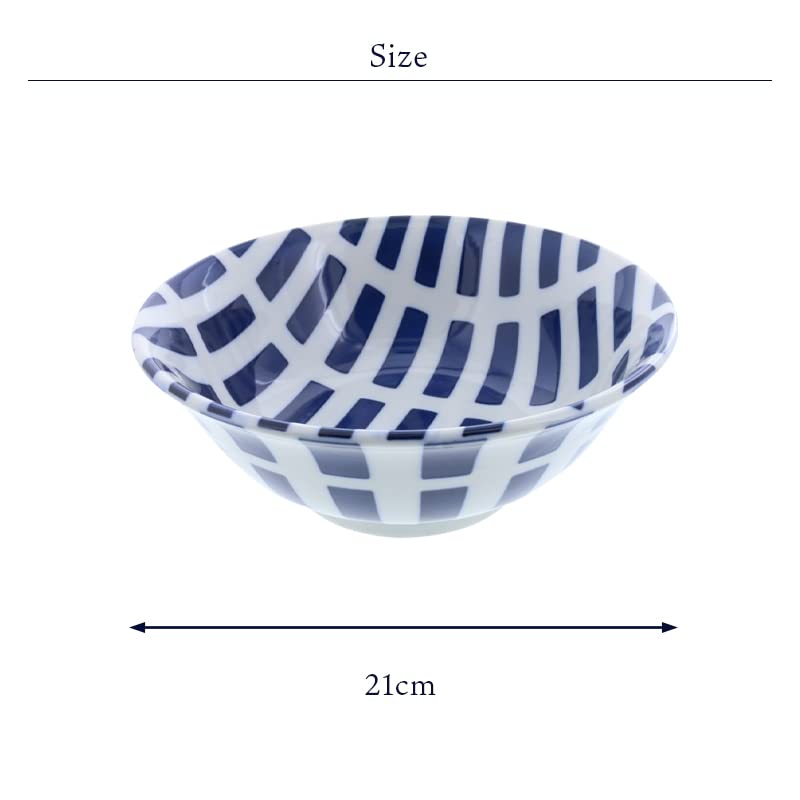 Tableware East Ramen Bowl 21cm Scandinavian Pattern Lightweight Tableware Wood