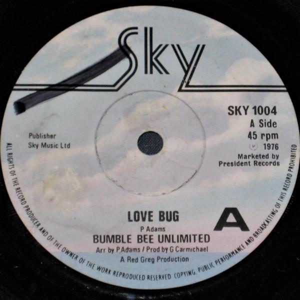7inch Record BUMBLE BEE UNLIMITED - Love Bug SKY1004 SKY 1976 UK Soul/Funk Used
