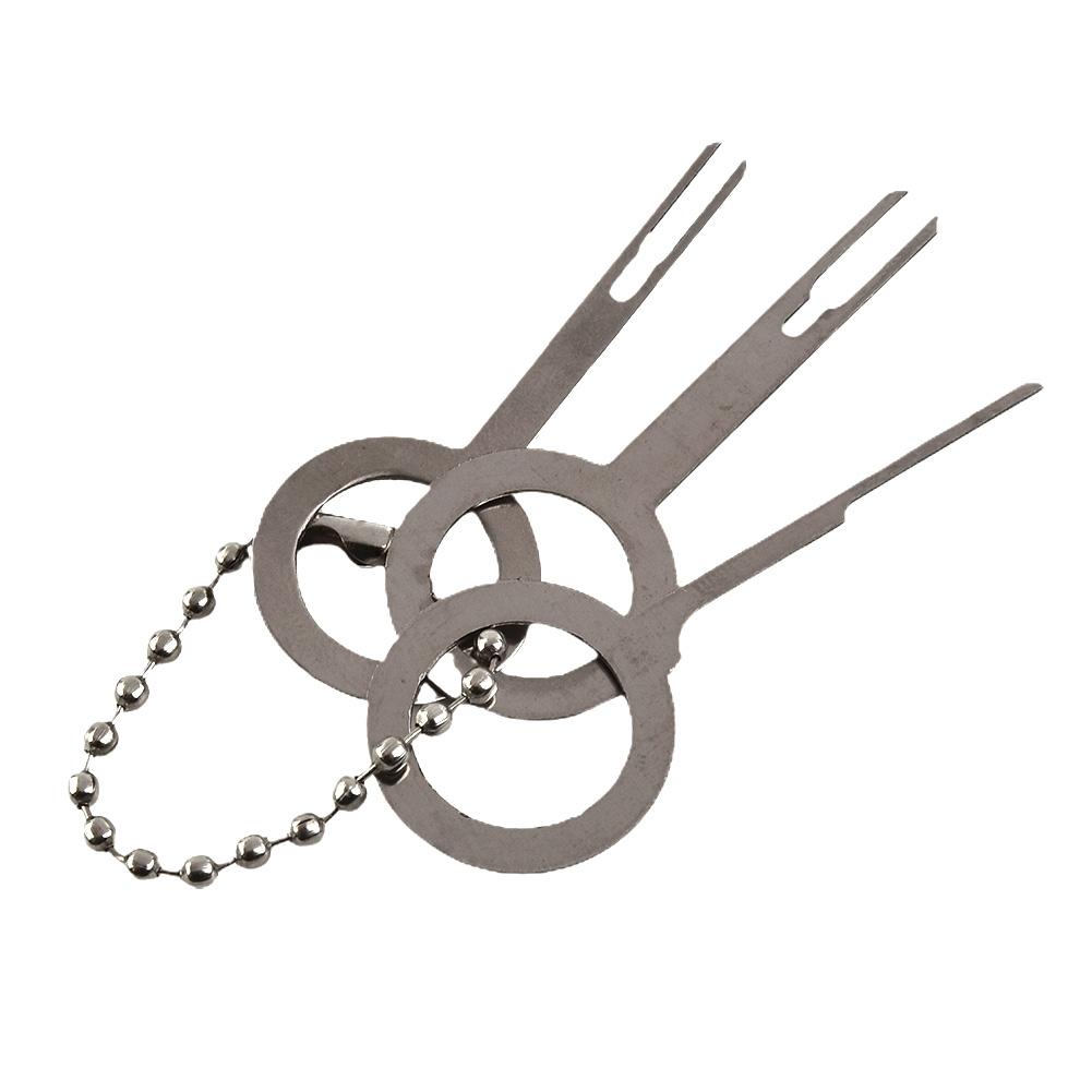 3x Car Electrical Cable Terminal Wiring Crimp Connector Removal Puller Key Tool