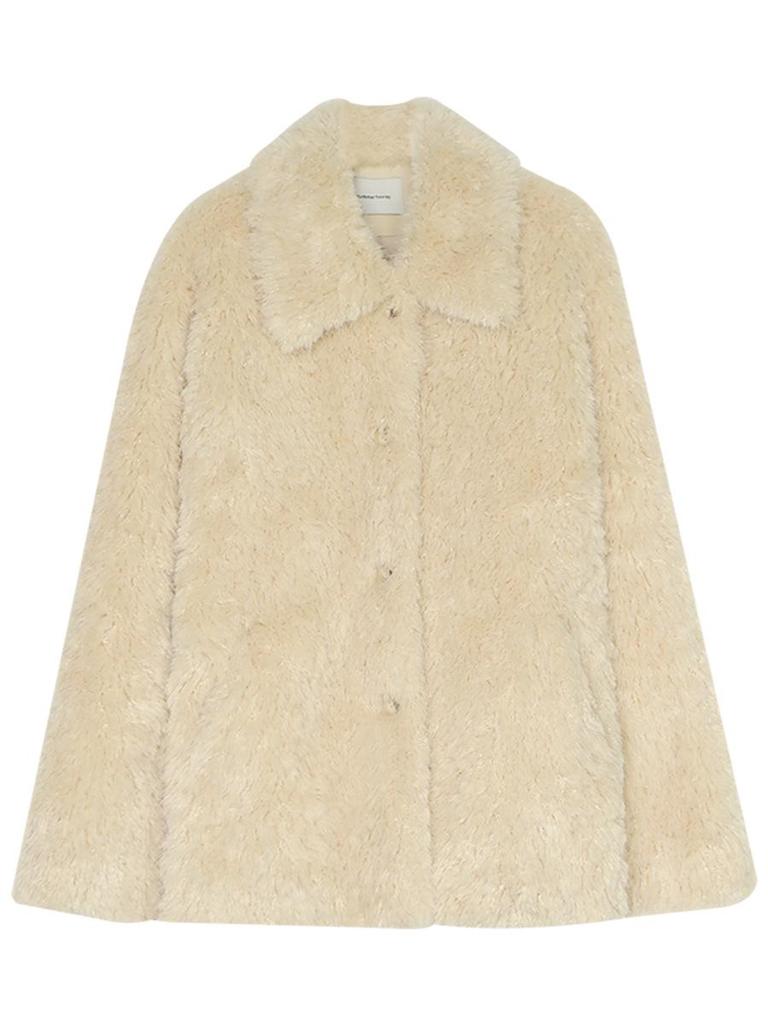 Women's 2025 Faux Fur Lamb Wool Coat - Fluffy, Loose Fit for Autumn & Winter