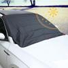 Snow Cover For Car Magnetic Frost Windshield Cover Heavy-Duty Foldable Automotive Protector Waterproof Guard For Heat Sun Ice