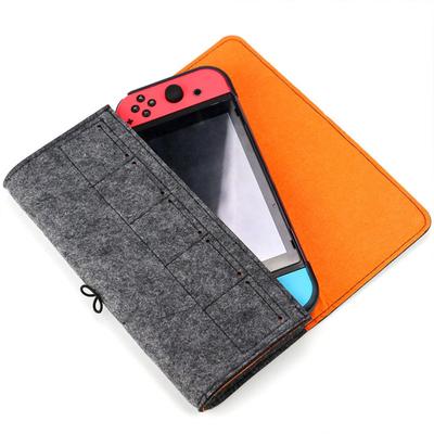 Portable Hand-held Bag Felt Soft Console Travel Pouch Protective Case Compatible For Nintendo Switch