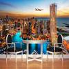 City Night View Mural Modern Wallpaper Living Room Tv Background Photo Wall Paper Home Decor