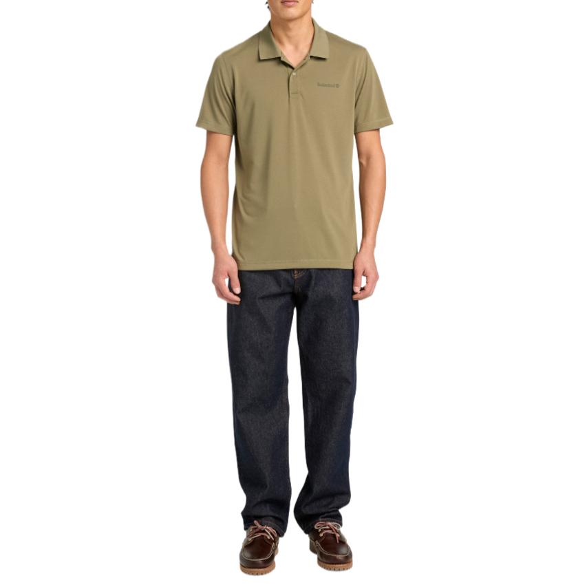Timberland Quick-Drying Breathable Solid Color Polo Shirt Men tops TB0A6AP35901