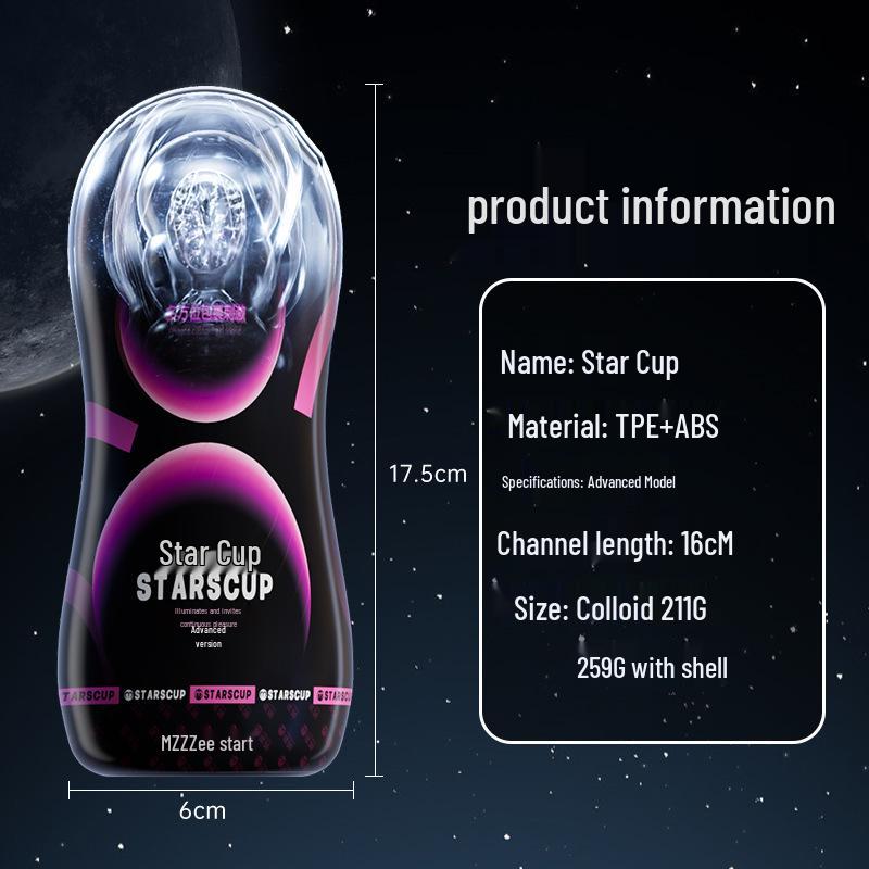 Miji Vibrant Flugzeugbecher Männlicher Massager Erwachsenenspielzeug 56/Box