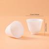 Suet Jade Porcelain Yurun Beads Round Tea Cup Teacup Kung Fu Tea Set Household Chinese High-end Two Packs