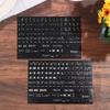 English 120 Keys Matte Standard Waterproof Keyboard Stickers Letter Alphabet