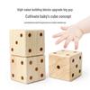 Large 7cm Wooden Dice for Board Games - Hot Stamped Pips