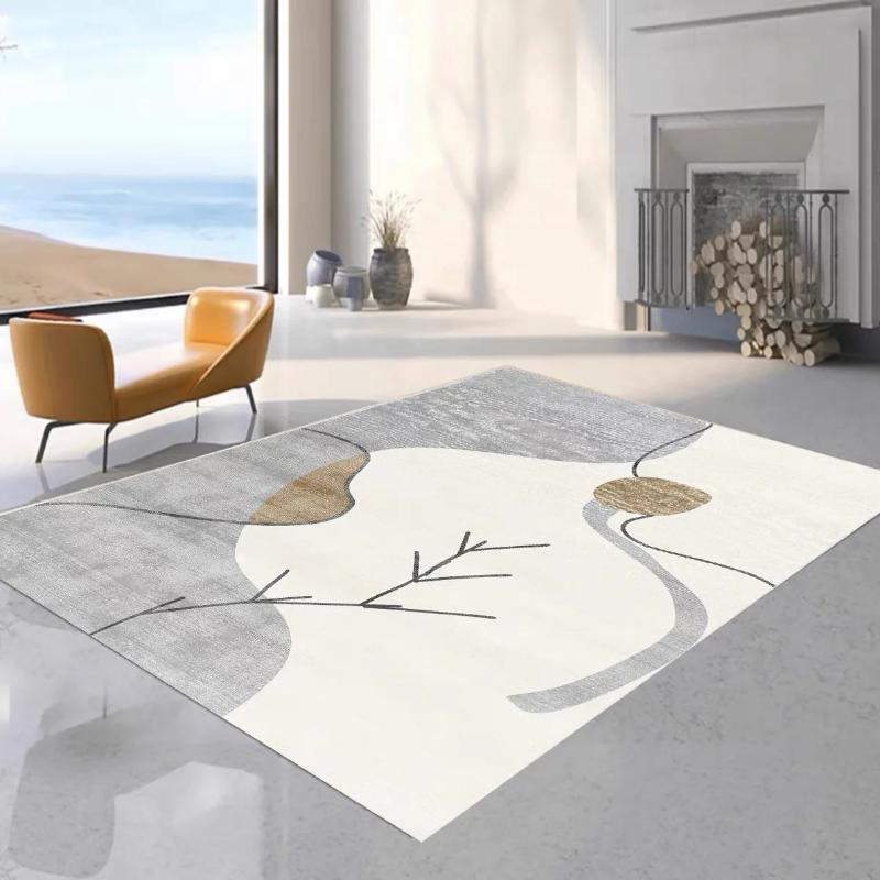 1ks Koberec s geometrickým potiskem Boho Stylový koberec Moderní koberec odolný proti skvrnám Pratelný koberec do obývacího pokoje Ložnice Umělecké potřeby Domácí dekorace