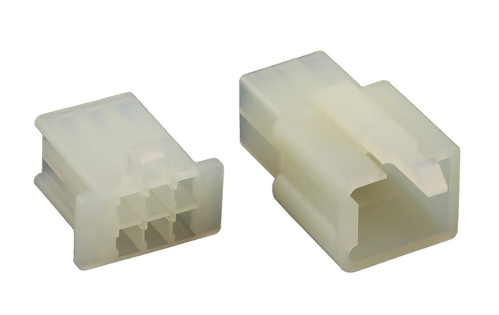 KITACO Connector Set 110 Type/6 Pole (Male/Female)/1 Set General Purpose