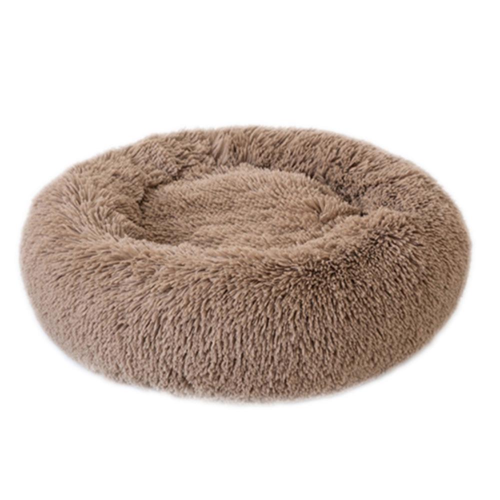 

Плюшевая лежанка для животных 50cm кофейный