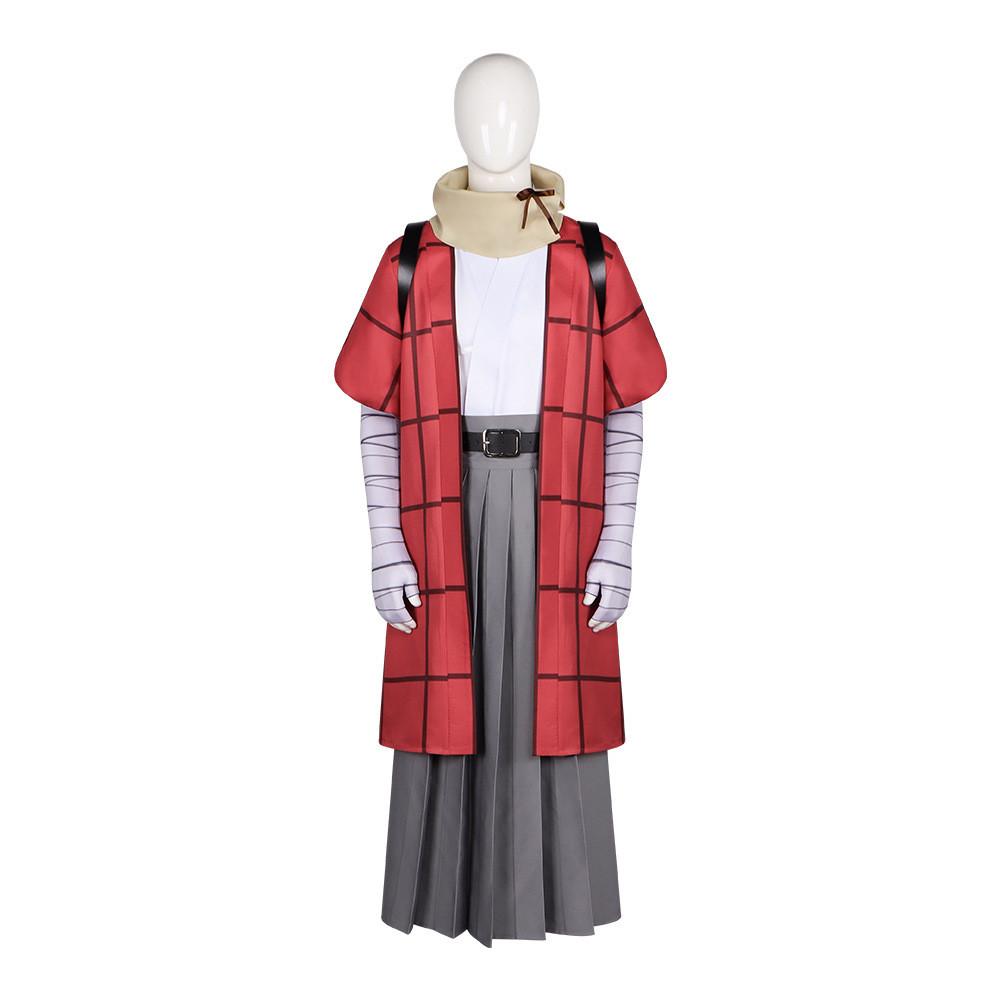 20 Seiki Denki Mokuroku Cosplay Costume For Sakamoto Kihachi And Inako With Polyester Fabric For Anime Fans