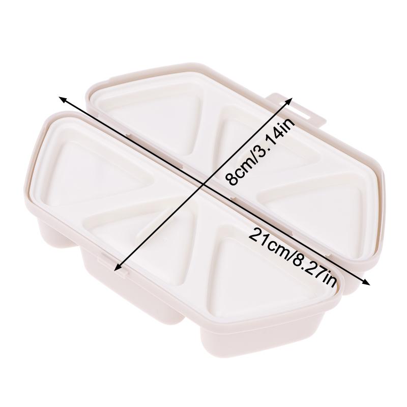 Trilater Form For Rice Sushi Mould Sushi Bento Box Folding Portable Originality Kitchen Supply Party For Kids Making Kit