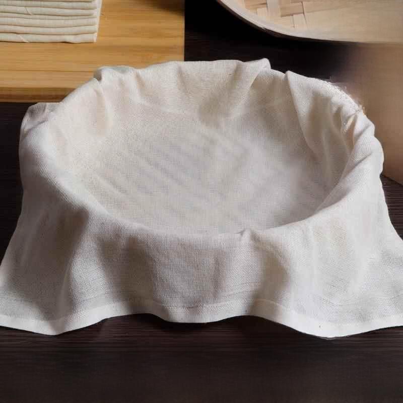 Food Ade Pure Cotton Cloth Filter for Soy Milk Tofu And Yogurt Cheese Separation Kitchen Baking Tools DIY Cooking Utensils