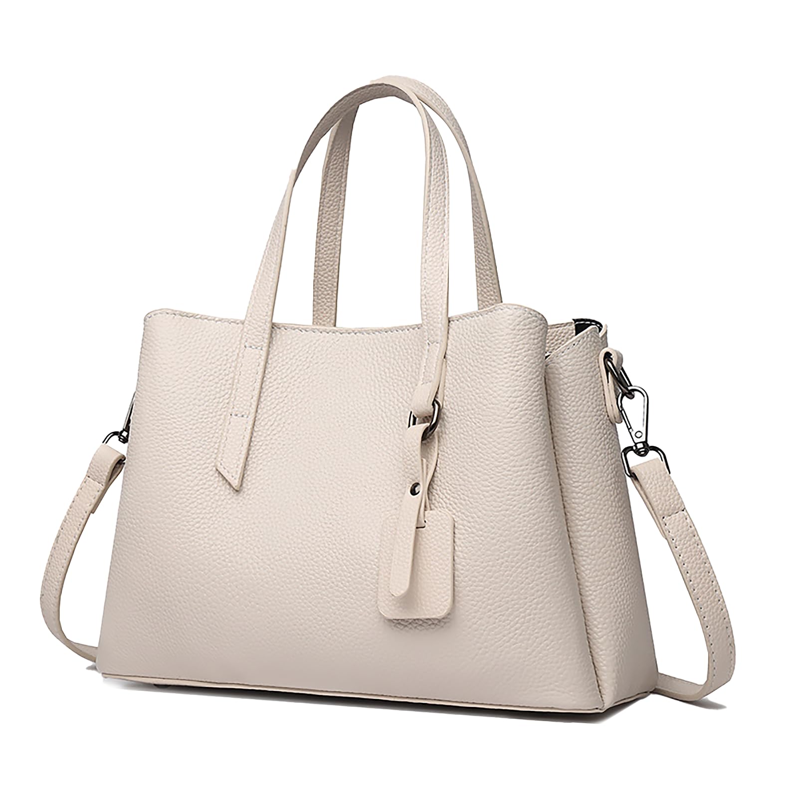 Kinatu Women s Genuine Leather Shoulder Bag, 3-Way, Crossbody, Handbag, Shoulder Bag, Handbag, Lightweight, Small, Large Capacity, Stylish, Elegant,