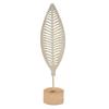 Long-lasting Color Decoration Golden Ginkgo Leaf Statue, Anti-Rust Anti-Oxidation Decorative Art Iron Anti-oxidation Treated Decor Sculpture