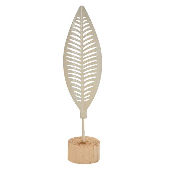 Long-lasting Color Decoration Golden Ginkgo Leaf Statue, Anti-Rust Anti-Oxidation Decorative Art Iron Anti-oxidation Treated Decor Sculpture