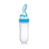 Baby Spoon Bottle – Soft Silicone Feeding Bottle with Spoon for Easy Feeding